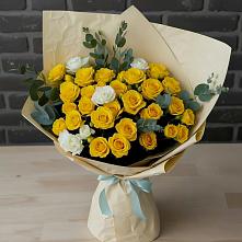 Букет цветов из:  Розы в Вершино-Дарасунском