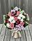Букет цветов из: Альстромерии, Гвоздики, Розы и Хризантемы в Вершино-Дарасунском