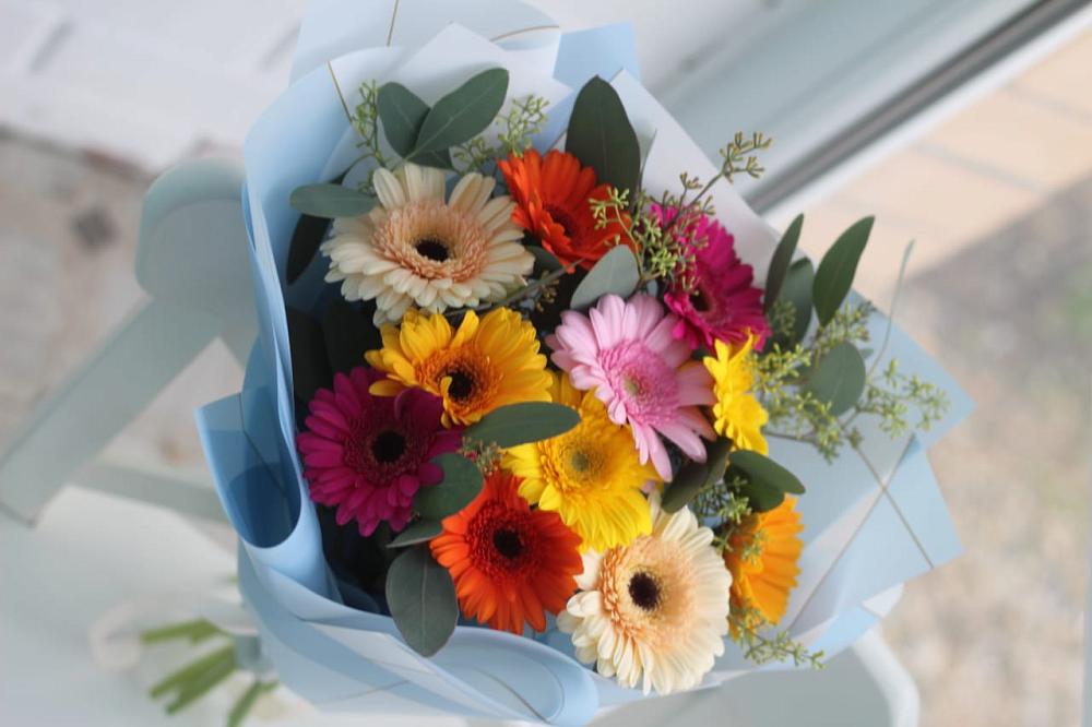 Букет цветов из: Герберы в Вершино-Дарасунском