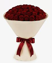 Букет 101 Бордовая роза Блэк Бакарра в Вершино-Дарасунском