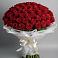 Букет 101 Красная роза Блэк Мэджик в Вершино-Дарасунском