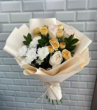 Букет цветов из:  Розы и Хризантемы #REPLACE_PRED# Вершино-Дарасунском