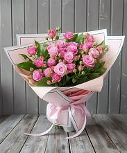 Букет Розовый кустик в Вершино-Дарасунском
