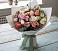 Букет цветов из: Розы, Лизиантусы и Гвоздики в Вершино-Дарасунском