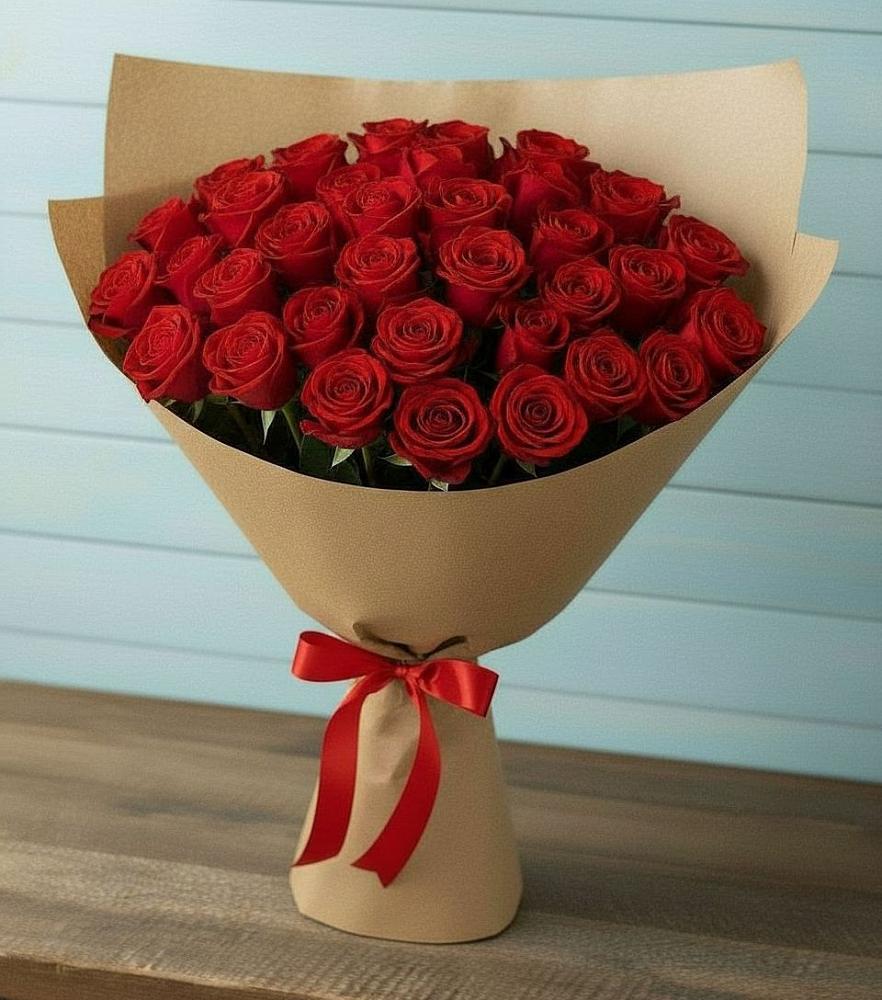Букет Красные розы Милано в Вершино-Дарасунском