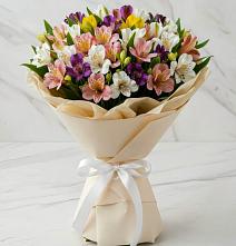 Букет цветов из:  Альстромерии #REPLACE_PRED# Вершино-Дарасунском