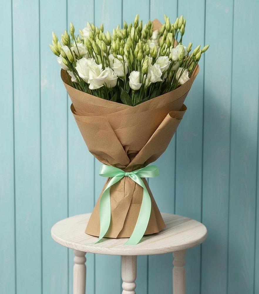 Букет цветов из: Лизиантусы в Вершино-Дарасунском