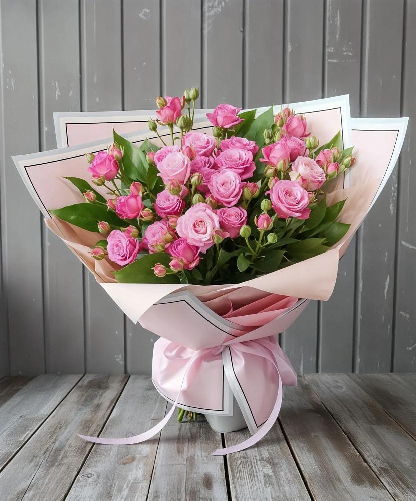 Букет Розовый кустик в Вершино-Дарасунском