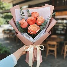 Букет цветов из:  Розы в Вершино-Дарасунском