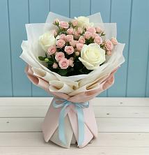Букет цветов из:  Розы в Вершино-Дарасунском