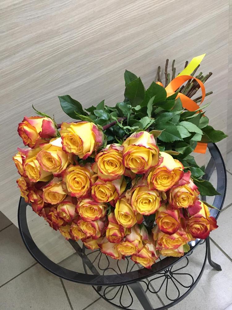 Букет Желтые розы в Вершино-Дарасунском