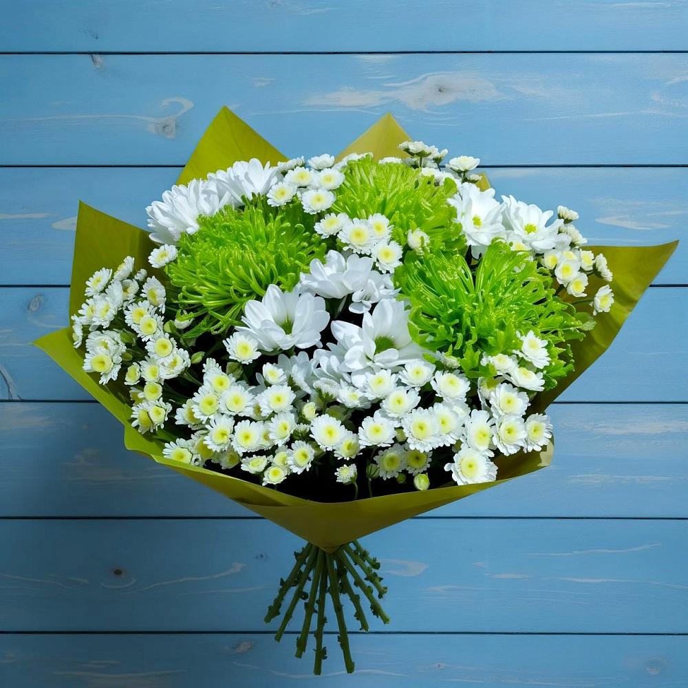 Букет цветов из: Хризантемы в Вершино-Дарасунском