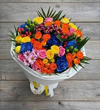 Букет цветов из:  Розы и Хризантемы #REPLACE_PRED# Вершино-Дарасунском