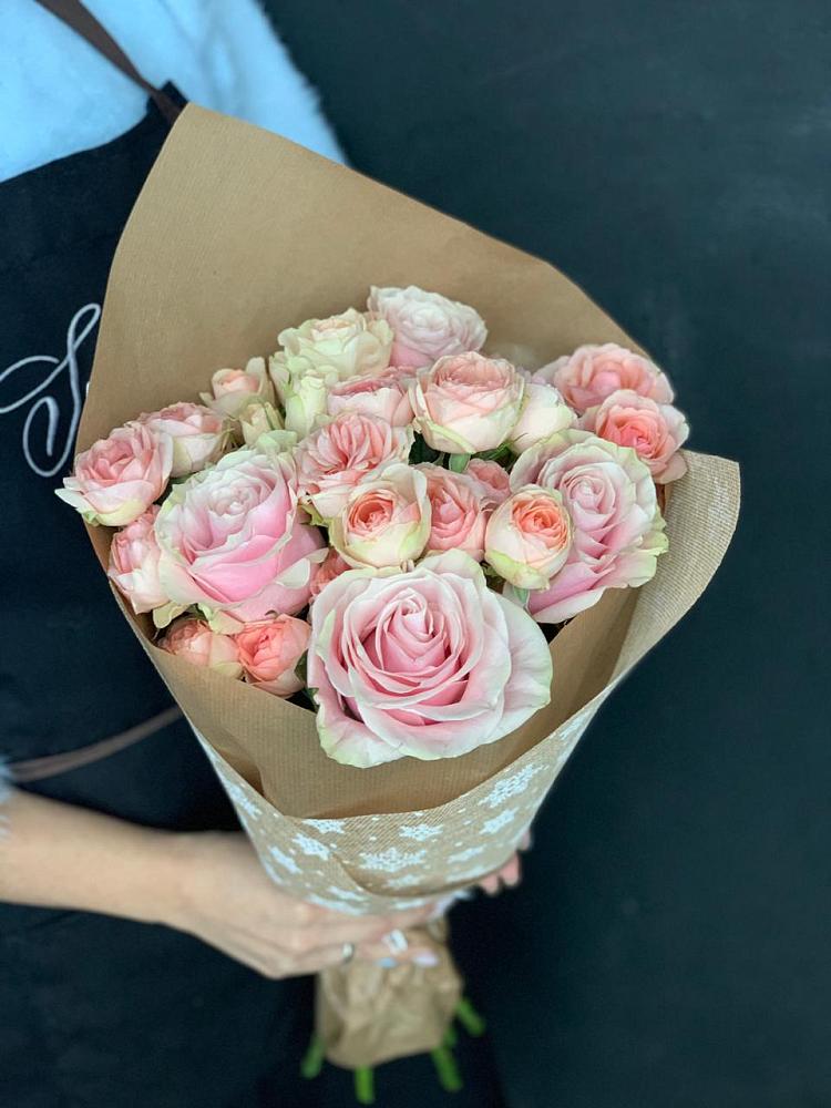 Букет цветов из: Хризантемы и Розы в Вершино-Дарасунском