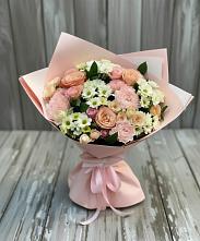 Букет цветов из:  Гвоздики, Розы и Хризантемы #REPLACE_PRED# Вершино-Дарасунском