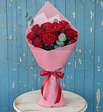 Букет цветов из:  Розы #REPLACE_PRED# Вершино-Дарасунском
