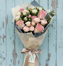 Букет цветов из:  Розы в Вершино-Дарасунском