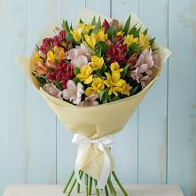 Букет цветов из:  Альстромерии в Вершино-Дарасунском
