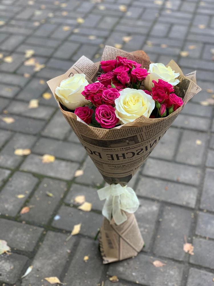 Букет цветов из: Розы в Вершино-Дарасунском