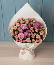 Букет цветов из:  Розы #REPLACE_PRED# Вершино-Дарасунском